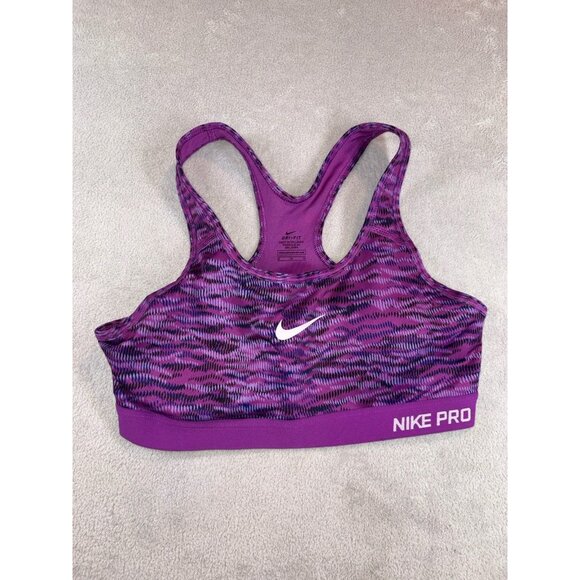 Nike Pro Women’s Size Medium Dri-Fit Bathing Suit Top Padded‎ Fast Shipping! MED - Picture 1 of 3